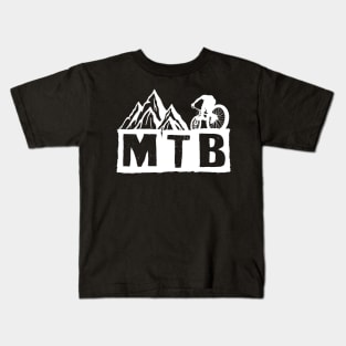 Mountain Bike Kids T-Shirt